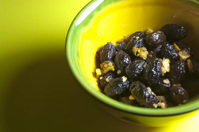 无人,横图,特写,橄榄,水果,德国,醋,橄榄油,果皮,饮食,橙色,摄影,清新,德累斯顿,大蒜,彩图