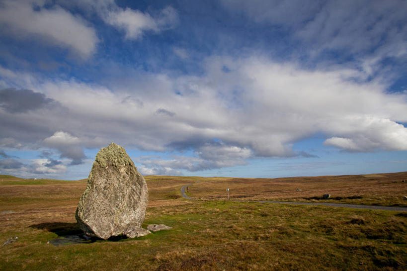 无人,横图,室外,白天,英国,阴影,地形,云,历史,苏格兰,草,风景,天空,自然,摄影,巨大,庞大,宁静,宏大,硕大,伟大,设得兰群岛,彩图