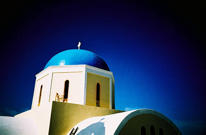 无人,教堂,横图,室外,白天,建筑,希腊,欧洲,十字架,历史,摄影,基督教,基克拉迪群岛,圣托里尼岛,圆顶建筑,希腊文化,希腊共和国,万里无云,东正教,基克拉泽斯群岛,彩图