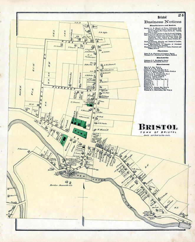 无人,竖图,地图,美国,城镇,历史,古董,北美,北美洲,美洲,佛蒙特州,佛蒙特,绿岭之州,北亚美利加洲,亚美利加洲,布里斯托大学,彩图,美利坚合众国