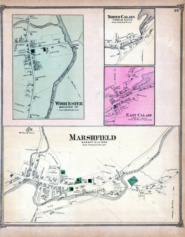 无人,竖图,地图,美国,城镇,历史,古董,北美,北美洲,美洲,佛蒙特州,佛蒙特,绿岭之州,北亚美利加洲,亚美利加洲,伍斯特,彩图,美利坚合众国