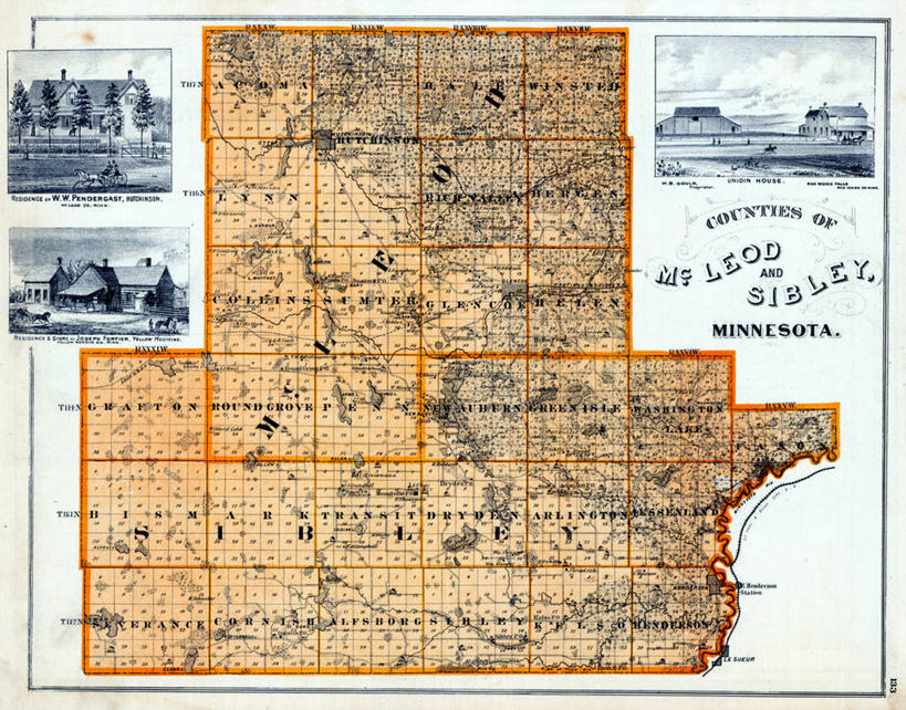 无人,横图,地图,历史,古董,明尼苏达,彩图