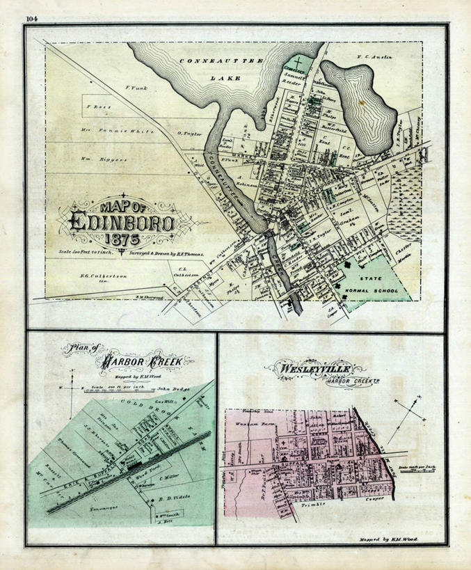 无人,竖图,地图,历史,古董,宾夕法尼亚,彩图