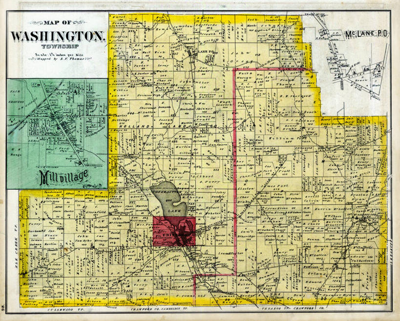 无人,横图,地图,城镇,首都,历史,古董,华盛顿特区,宾夕法尼亚,彩图