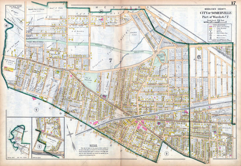 无人,横图,地图,历史,古董,马萨诸塞,彩图