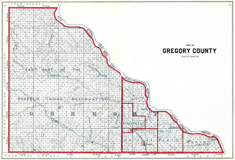 无人,横图,地图,历史,古董,南达科他州,彩图