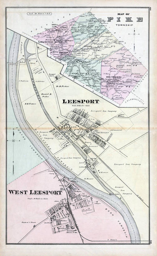 无人,竖图,地图,城镇,历史,古董,长矛,宾夕法尼亚,彩图
