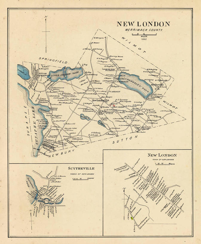 无人,竖图,地图,美国,城镇,历史,古董,北美,北美洲,美洲,新罕布什尔州,北亚美利加洲,亚美利加洲,新罕布什尔,新罕布夏州,花岗岩州,花冈岩之州,滑雪之州,新英格兰,纽英仑,新伦敦,彩图,美利坚合众国