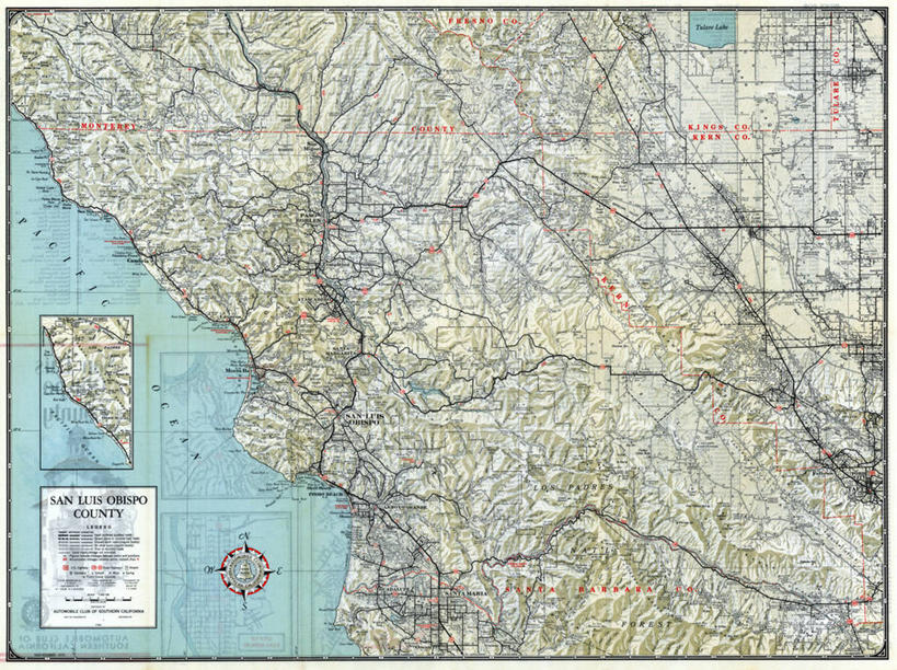 无人,横图,地图,美国,历史,古董,北美,北美洲,加利福尼亚,美洲,加州,加利福尼亚州,圣路易斯.奥比斯波,金州,黄金州,北亚美利加洲,亚美利加洲,圣路易斯奥比斯波,圣路易斯.奥比斯波县,彩图,美利坚合众国