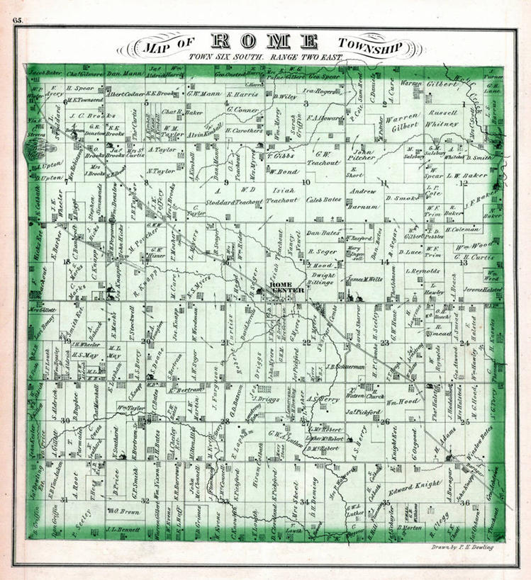 无人,竖图,地图,罗马,美国,历史,古董,北美,北美洲,美洲,北亚美利加洲,亚美利加洲,密歇根,密歇根州,貂熊州,狼獾之州,狼獾州,彩图,美利坚合众国,地图学