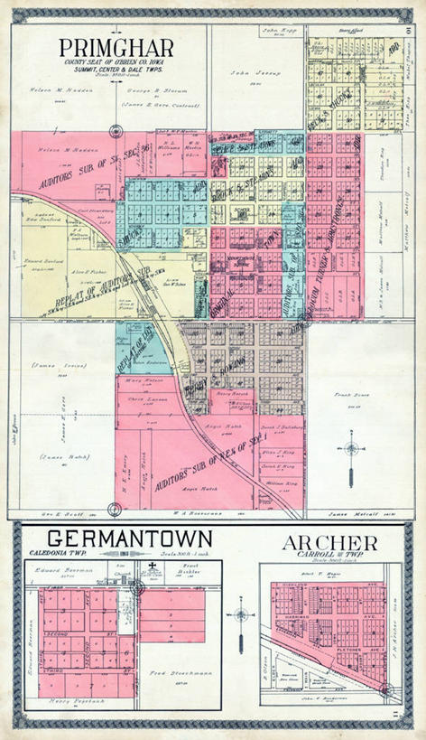 无人,竖图,地图,城镇,历史,古董,箭术,彩图,地图学,爱荷华