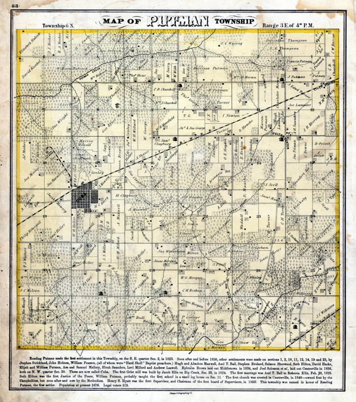 无人,竖图,地图,古巴,历史,古董,伊利诺斯州,彩图,地图学