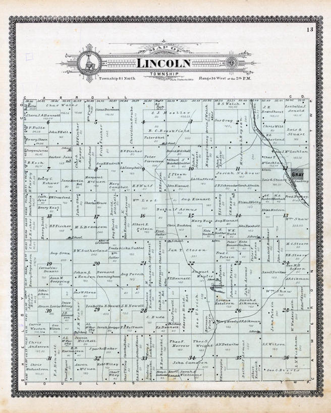 无人,竖图,地图,历史,灰色,古董,彩图,地图学,爱荷华