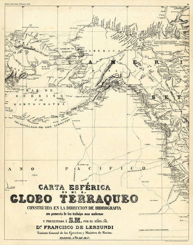 无人,竖图,地图,俄罗斯,加拿大,历史,古董,彩图,地图学