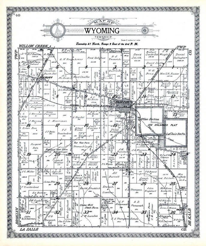 无人,竖图,地图,历史,古董,伊利诺斯州,怀俄明,彩图,地图学