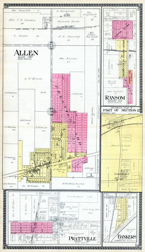 无人,竖图,地图,美国,城镇,历史,金融,理财,经济,古董,北美,北美洲,美洲,贸易,北亚美利加洲,亚美利加洲,密歇根,密歇根州,貂熊州,狼獾之州,狼獾州,萨默塞特,彩图,顾问,美利坚合众国,地图学,金融投资顾问