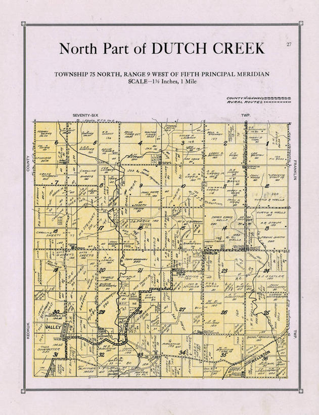 无人,竖图,地图,历史,古董,都柏林,彩图,地图学,爱荷华