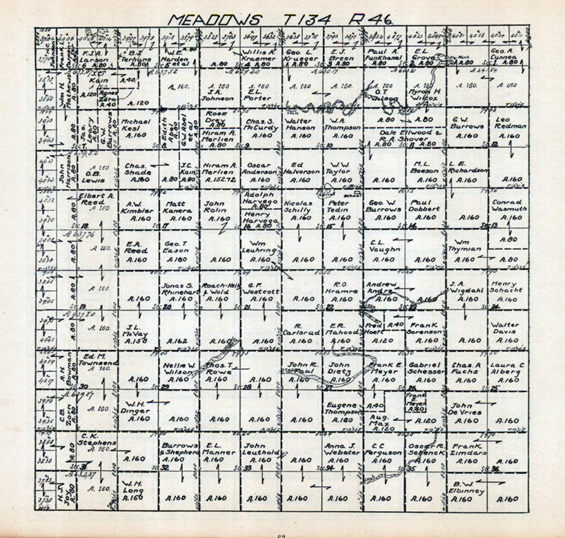 无人,横图,草地,地图,历史,古董,明尼苏达,彩图,地图学