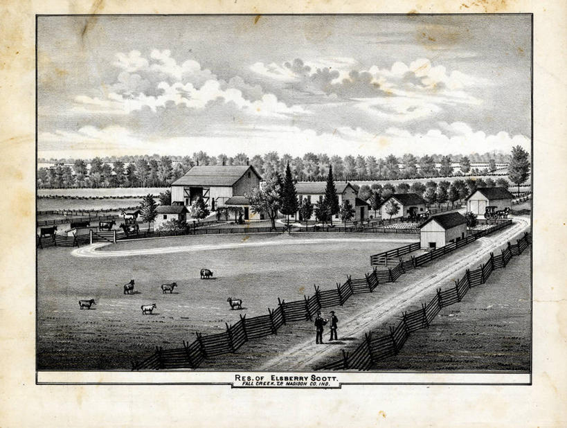 成年人,农场,横图,插画,室外,数码,科技,美景,路,阴影,网络,房屋,景观,田地,高光,几何,计算机图形,合成,图画,历史,画,棚,自然,动物,景色,牲畜,古董,电脑合成图,数码合成图,合成图,自然风光,漫画,写实,具体,具象,农舍,男人,彩图,麦迪逊县