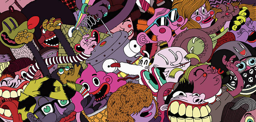 成年人,中年人,脸,头,脸颊,观众,微笑,横图,全景,插画,侧面,快乐,欣喜若狂,兴奋,数码,科技,阴影,列队,网络,许多人,高光,几何,计算机图形,合成,图画,刺激,肩膀,画,动物,排队,一群人,卡通,幽默,电脑合成图,数码合成图,创造力,合成图,群众,漫画,漫画书,写实,具体,具象,紧迫,男人,女人,中年男性,中年女性,头部,脸部,脸蛋,面部,彩图,全画面,全框架,全帧,全画幅,性格