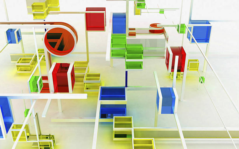 无人,横图,俯视,插画,室内,数码,科技,阴影,透明,网络,配件,高光,几何,计算机图形,合成,图画,现代,盒子,画,水平仪,部件,电脑合成图,数码合成图,创造力,简单,合成图,横截面,漫画,弹性,写实,具体,具象,设计,彩图,高角度拍摄,空间探索