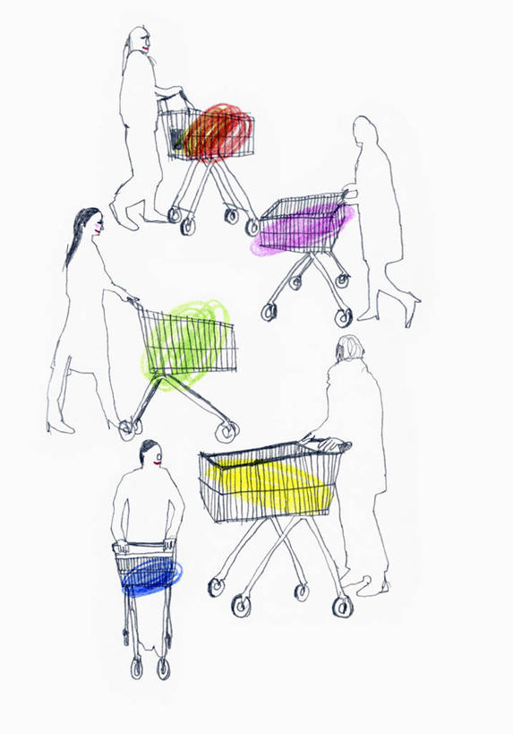 成年人,中年人,一个人,家庭,花园,站,推,竖图,插画,正面,侧面,购物,消费,数码,科技,花圃,购物车,仅一个女性,仅一个人,五个人,阴影,网络,商品,食品,市场,高光,几何,计算机图形,合成,图画,顾客,货物,画,仅一个中年女性,温暖,温馨,一家人,零售,电脑合成图,数码合成图,和睦,合成图,购买,预算,选择,漫画,写实,具体,具象,女人,女性,中年女性,超级市场,小花园,步行,彩图,融洽,例行公事,家务劳动