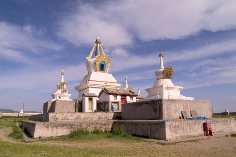 无人,横图,室外,白天,建筑,蒙古,地标建筑,摄影,修道院,彩图,旅行