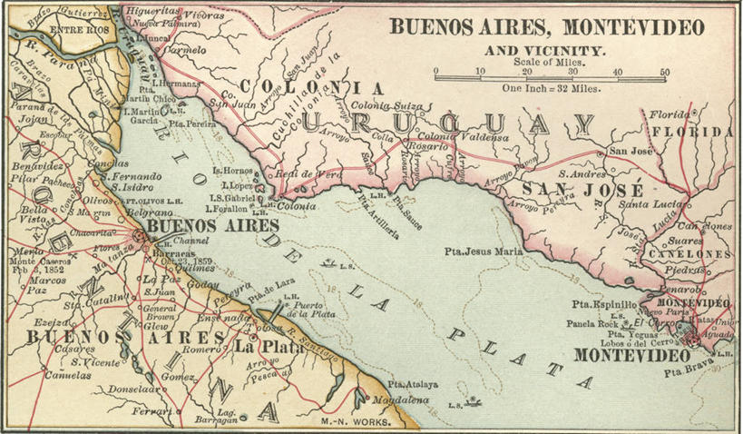 无人,横图,插画,探险,数码,科技,河流,地图,阿根廷,乌拉圭,阴影,网络,河岸,首都,高光,几何,计算机图形,古典,合成,图画,画,指导,英文字母,电脑合成图,数码合成图,合成图,边界,漫画,写实,具体,具象,布宜诺斯艾利斯,蒙得维的亚,自然地理,彩图