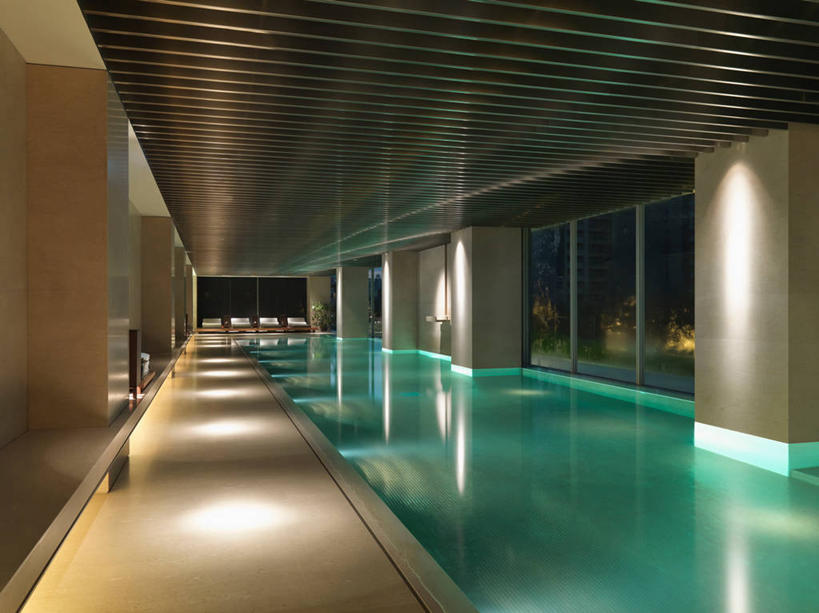 无人,游泳池,横图,室内,夜晚,水,建筑,台湾,亚洲,球袋,公寓,建造,台中