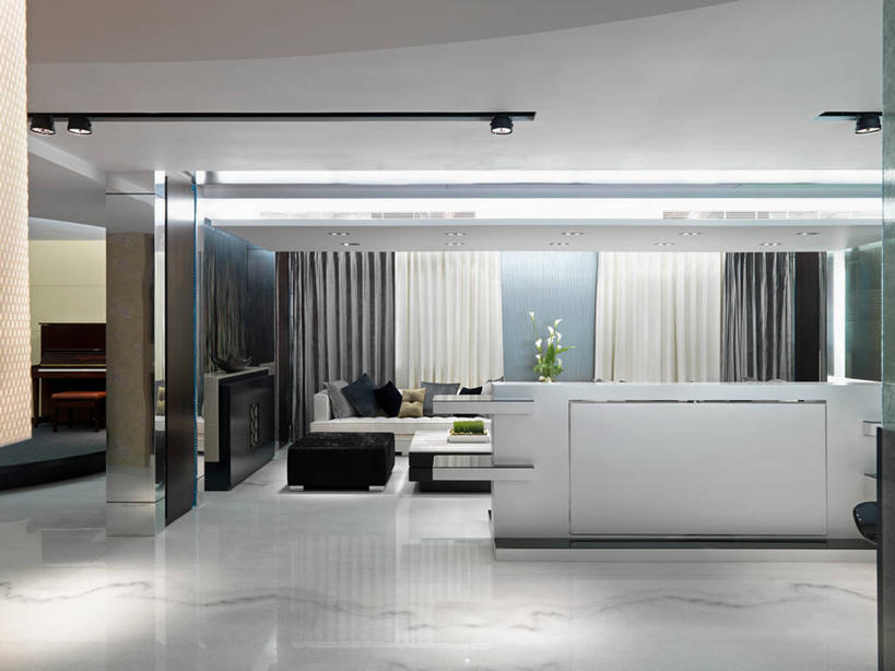 无人,家,横图,室内,留白,建筑,台湾,亚洲,现代,白色,黑色,灰色,建造,起居室,台南