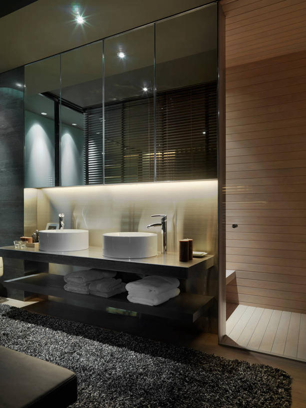 无人,家,竖图,室内,镜子,浴室,建筑,台湾,亚洲,现代,建造,化妆室,台北,厕所,当代