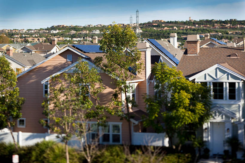 无人,家,横图,室外,白天,建筑,日光,美国,环保,房屋,陆地,绿色,自然,社区,夏天,建造,能源,环境,回收,资源,北美,利用,低碳,循环,持续,精力