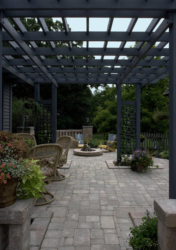 室外,壁炉,篱笆,院子,架子,夏天,支撑,固定,柳条,多年生植物,火坑