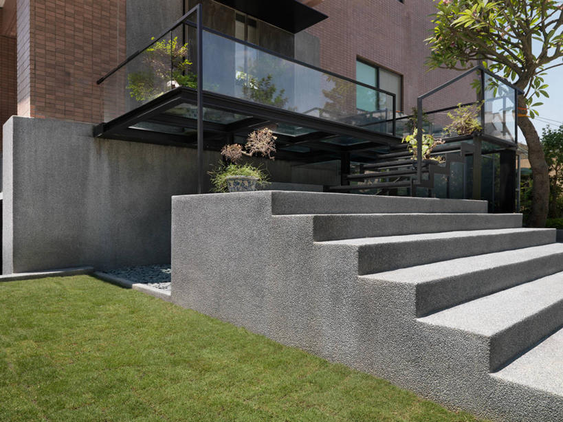 无人,横图,室外,白天,楼梯,建筑,台湾,日光,亚洲,混凝土,建造,带领,台北,设计,当代