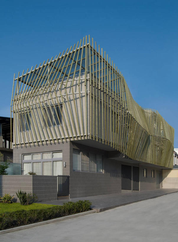 无人,家,竖图,室外,白天,留白,建筑,台湾,日光,亚洲,形状,现代,宜兰,设计