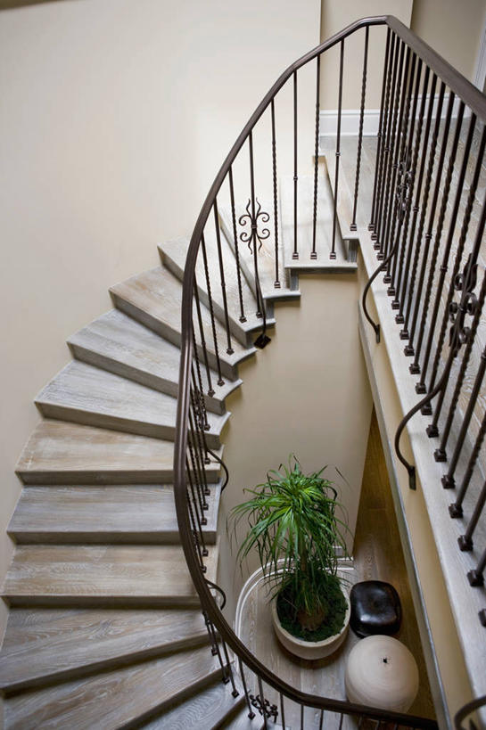 无人,竖图,室内,楼梯,建筑,美国,木制,建造,北美,加利福尼亚,橡树,铁艺,建筑材料,硬木,当代