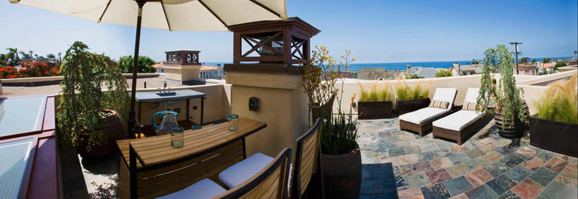 无人,酒吧,露台,横图,全景,室外,白天,家具,阳台,建筑,日光,美国,瓷砖,伞,水槽,钢琴,院子,建造,北美,加利福尼亚,露天阳台,当代,门廊