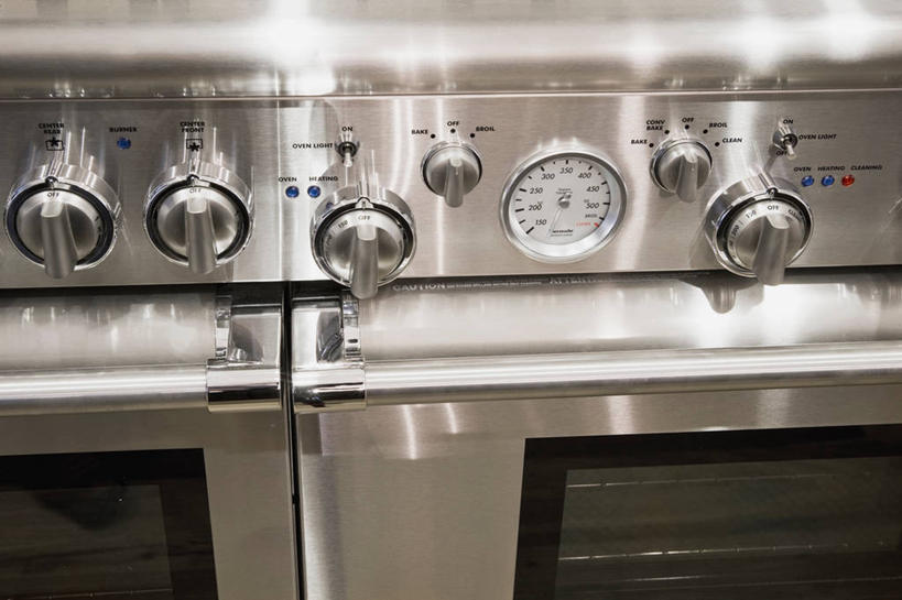 无人,家,横图,厨房,建筑,美国,不锈钢,烤炉,建造,北美,加利福尼亚,用具