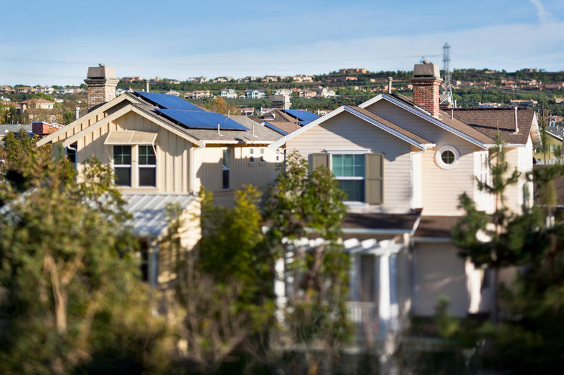 无人,家,横图,室外,白天,建筑,日光,美国,环保,房屋,陆地,绿色,自然,社区,夏天,建造,能源,环境,回收,资源,北美,利用,低碳,循环,持续,精力