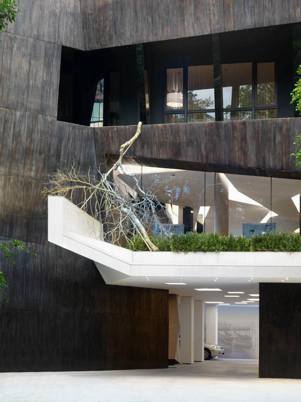 无人,停车场,竖图,室外,白天,建筑,台湾,日光,亚洲,现代,建造,照亮,建筑材料,台北,设计,泊车场