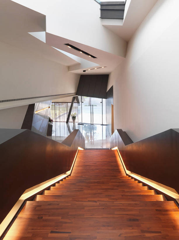 无人,竖图,室内,白天,楼梯,建筑,台湾,日光,亚洲,天窗,光,现代,建造,台中,硬木