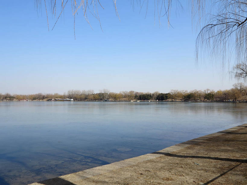 无人,公园,横图,室外,白天,正面,旅游,度假,湖,湖泊,美景,树林,水,植物,北京,圆明园,中国,亚洲,阴影,光线,影子,湖面,景观,水流,水面,首都,娱乐,树,树木,蓝色,绿色,倒影,蓝天,天空,阳光,自然,湖水,天,享受,休闲,景色,放松,生长,晴朗,成长,倒映,自然风光,东亚,海淀区,万里无云,中华人民共和国,北京市,京,北平,华北地区,反照,晴空,晴空万里,彩图,圆明园遗址,圆明园遗址公园,shslj1,天心水面