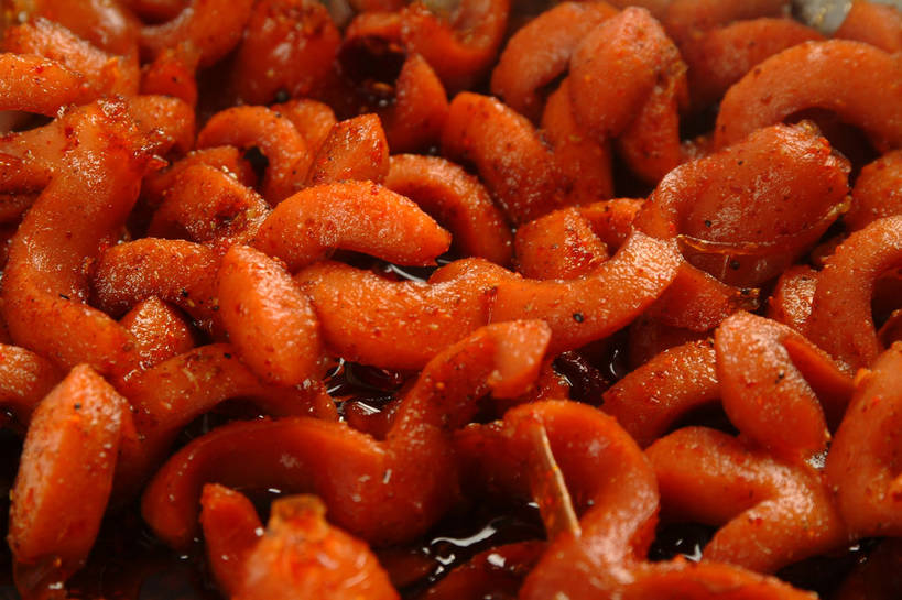 无人,横图,俯视,室内,特写,白天,烹饪,中餐,一堆,许多,阴影,堆叠,堆积,反射,影子,肉,料理,食品,很多,菜肴,美食,肉类,食物,红色,中式,佳肴,中华料理,堆,肉食,彩图,高角度拍摄,shjb1