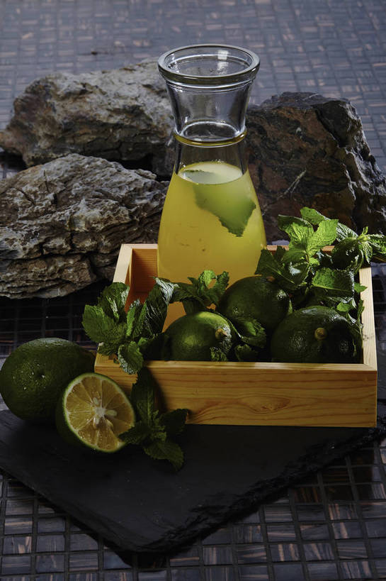 果汁,无人,竖图,俯视,室内,特写,白天,石头,餐桌,桌子,柠檬,水果,叶子,许多,切开,新鲜,石子,纸盒,生食,薄荷,食品,果实,绿叶,银丹草,饮品,很多,一杯,盒子,食物,饮料,一个,绿色,包装盒,容器,切,嫩叶,有机食品,绿色食品,单个,餐台,储藏,青柠,莱姆,储存,可口,剖面,青柠汁,切面,斑叶凤梨薄荷,夜息香,适口,叶,叶片,石块,岩石,益母果,柠果,彩图,高角度拍摄,贮存,莱檬,shjb1