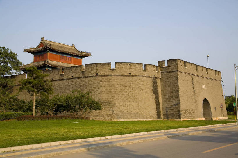 横图,彩色,室外,白天,旅游,建筑,北京,中国,亚洲,墙,首都,历史,城墙,建筑物,古代,摄影,中国文化,东亚,中华人民共和国,古远,彩图,旅行,宛平,宛平城,传统文化,bj174