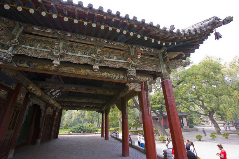 横图,彩色,旅游,建筑,中国,亚洲,彩绘,雕刻,书法,房屋,楼阁,亭子,屋子,木,历史,传统,楼房,木刻,古代,凉亭,摄影,祠堂,园林,部分,东亚,山西,山西省,中华人民共和国,华北地区,省会,太原,太原市,晋,朝代,古远,亭台楼阁,金庙,彩图,旅行,目的地,房子,庙,架空,晋祠,晋王祠,唐叔虞祠,水镜台,北魏,魏朝,bj174