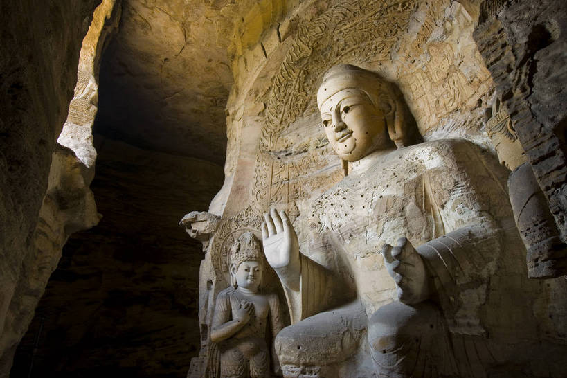 横图,彩色,室外,白天,旅游,建筑,雕塑,大同,中国,亚洲,装饰,纹路,雕像,纹理,文化遗产,历史,佛,古代,摄影,佛教,古代建筑,华丽,修饰,点缀,中国文化,石窟,东亚,山西省,肌理,云冈石窟,中华人民共和国,衬托,美观,雅致,雅观,古远,古代文明,彩图,旅行,目的地,传统文化,bj174