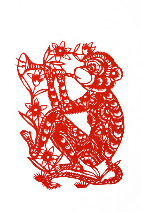 竖图,彩色,绘画,技术,猴,中国,亚洲,艺术,书法,娃娃,红色,动物,剪纸,摄影,技巧,中国文化,手艺,京剧,东亚,中华人民共和国,技能,技艺,彩图,妙技,传统文化,本领,bj174