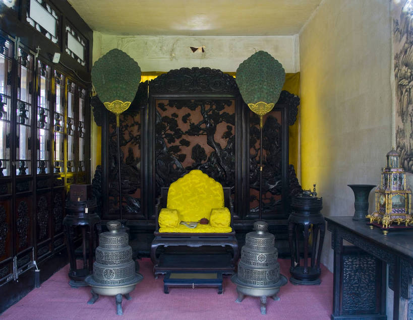 宫殿,横图,室内,白天,湖,家具,屏风,建筑,避暑山庄,中国,亚洲,房屋,古典,历史,古代,钟表,旅游胜地,摄影,东亚,世界文化遗产,中华人民共和国,华北地区,河北,河北省,冀,宝座,承德,承德市,古远,龙椅,展馆,彩图,承德避暑山庄,承德离宫,热河行宫,bj174