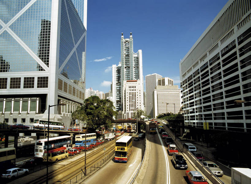 横图,度假,美景,城市风光,城市,建筑,摩天大楼,写字楼,香港,中国,亚洲,繁华,景观,娱乐,享受,休闲,摩天大厦,景色,放松,摄影,巴士车,东亚,中华人民共和国,彩图,大楼,bj174